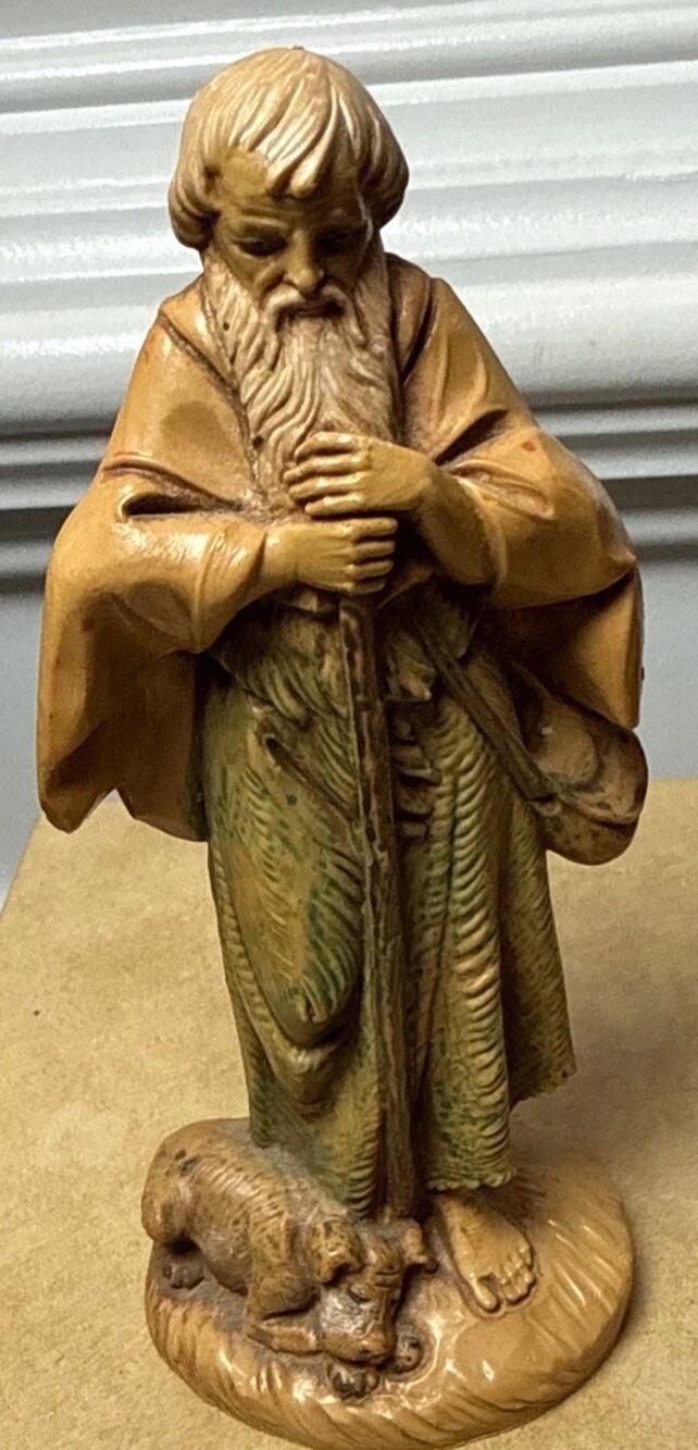 Fontanini Simeon 5” Nativity Village Figure #52599 Italy Depose 1987 Shepherd